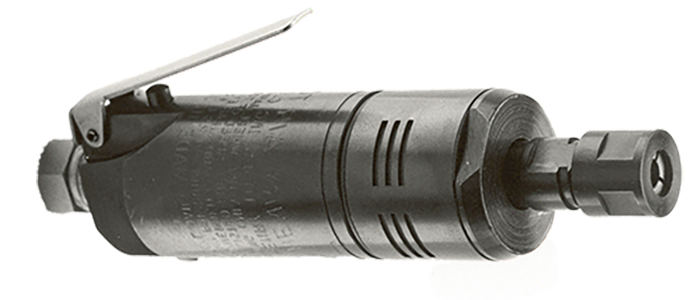 Model 4121AGLS Pneumatic die grinder with Erickson type collet.